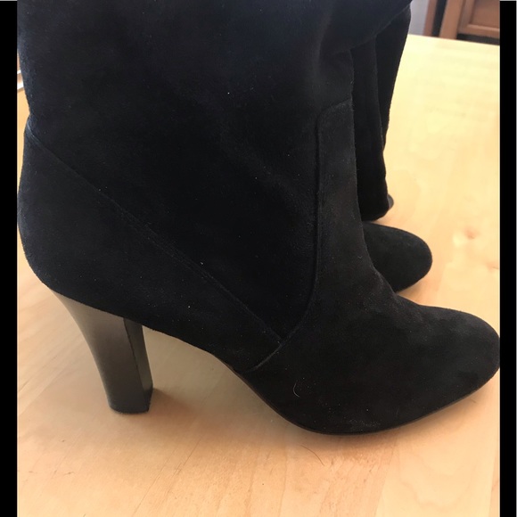NWOT NINE WEST Sz9M SUEDE BOOTS - Picture 3 of 7